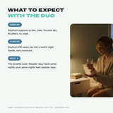 Soultrum Duo – Daily Mood Support & Sleep Support Supplements