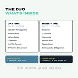 Soultrum Duo – Daily Mood Support & Sleep Support Supplements